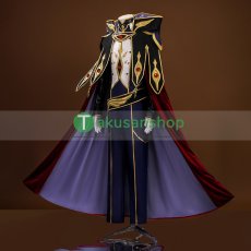 画像3: CODE GEASS コードギアス 反逆のルルーシュR2 枢木スザク ナイト オブ ゼロ 風 コスチューム コスプレ衣装 (3)