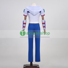 画像4:  ジョジョの奇妙な冒険  SBR スティール・ボール・ラン  ジョニィ・ジョースター 風 コスチューム コスプレ衣装 (4)