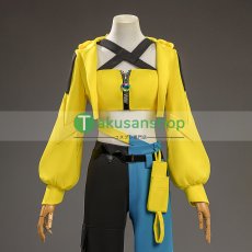 画像5: ポケモンZA  ポケモンレジェンズZA  ポケモンレジェンズゼットエー  カナリィ  風 コスチューム コスプレ衣装 (5)