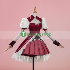 画像2: 劇場版 魔法少女まどか☆マギカ  ワルプルギスの廻天  佐倉杏子  風 コスチューム コスプレ衣装 (2)