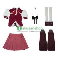 画像22: 劇場版 魔法少女まどか☆マギカ  ワルプルギスの廻天  佐倉杏子  風 コスチューム コスプレ衣装 (22)