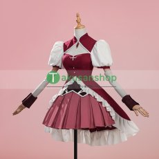 画像3: 劇場版 魔法少女まどか☆マギカ  ワルプルギスの廻天  佐倉杏子  風 コスチューム コスプレ衣装 (3)