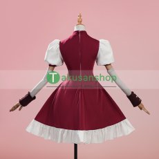 画像4: 劇場版 魔法少女まどか☆マギカ  ワルプルギスの廻天  佐倉杏子  風 コスチューム コスプレ衣装 (4)
