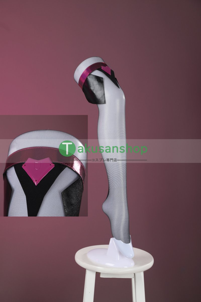 画像13: オーバーウォッチ 2 Overwatch 2 ドキドキ・ウォッチ ノクターナ  魔法少女  D.VA DVA ハナ・ソング  風 仮装 コスチューム コスプレ衣装 (13)