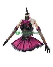 画像2: オーバーウォッチ 2 Overwatch 2 ドキドキ・ウォッチ ノクターナ  魔法少女  D.VA DVA ハナ・ソング  風 仮装 コスチューム コスプレ衣装 (2)
