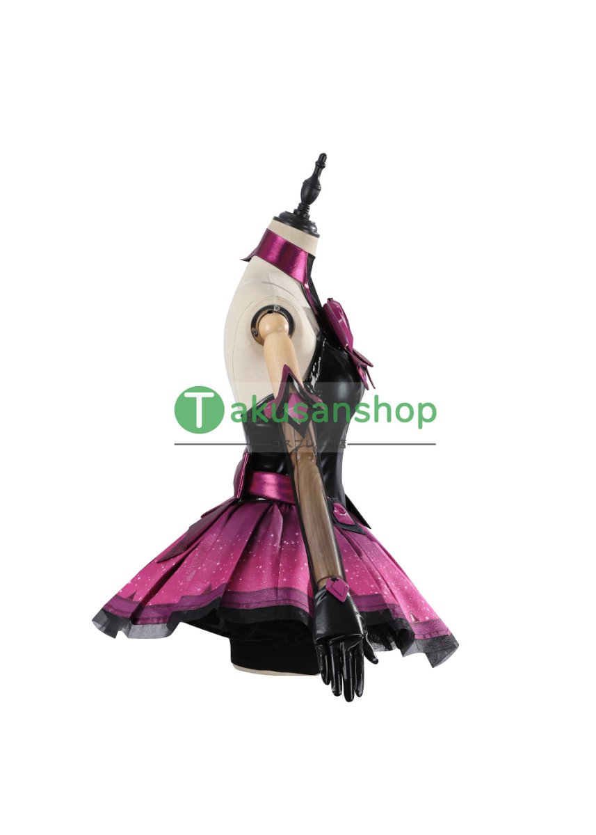 画像3: オーバーウォッチ 2 Overwatch 2 ドキドキ・ウォッチ ノクターナ  魔法少女  D.VA DVA ハナ・ソング  風 仮装 コスチューム コスプレ衣装 (3)