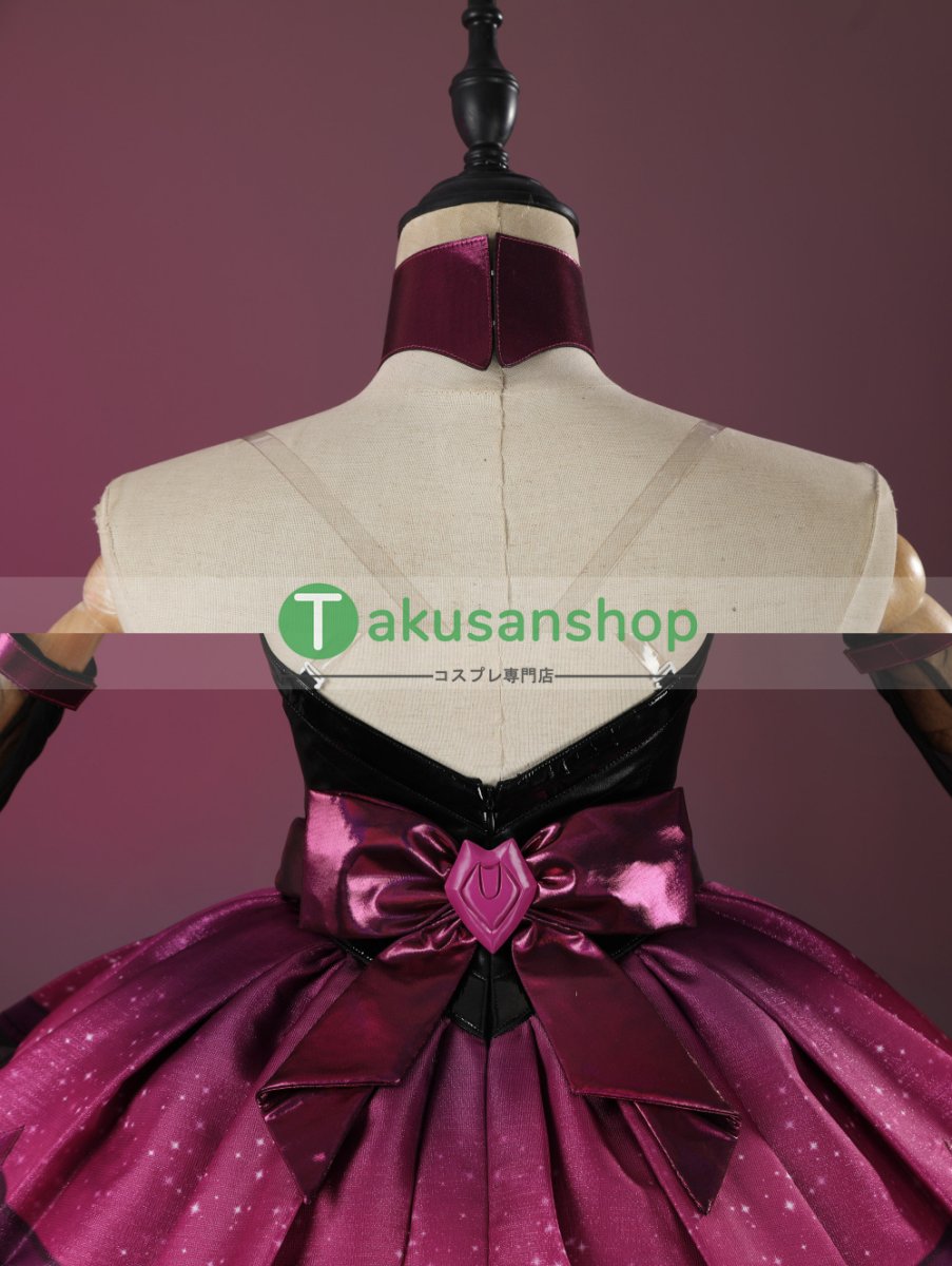 画像6: オーバーウォッチ 2 Overwatch 2 ドキドキ・ウォッチ ノクターナ  魔法少女  D.VA DVA ハナ・ソング  風 仮装 コスチューム コスプレ衣装 (6)