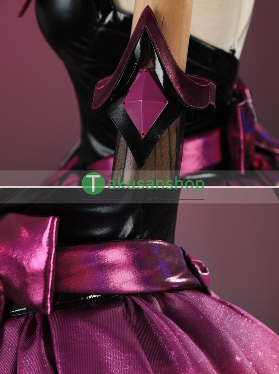 画像7: オーバーウォッチ 2 Overwatch 2 ドキドキ・ウォッチ ノクターナ  魔法少女  D.VA DVA ハナ・ソング  風 仮装 コスチューム コスプレ衣装 (7)