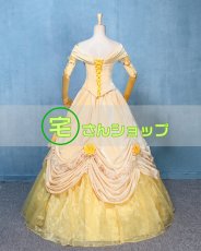 画像3: ディズニープリンセス 美女と野獣 ベル ハロウィン お姫様 コスプレ衣装 コスチューム (3)