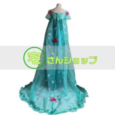 画像4: アナと雪の女王 エルサのサプライズ Frozen Fever エルサ Elsa ハロウィン お姫様 コスプレ衣装 コスチューム (4)