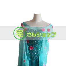 画像5: アナと雪の女王 エルサのサプライズ Frozen Fever エルサ Elsa ハロウィン お姫様 コスプレ衣装 コスチューム (5)