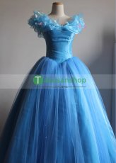 画像2:  シンデレラ  Cinderella プリンセス  ドレス  ハロウィン お姫様 風 コスチューム コスプレ衣装 オーダーメイド (2)