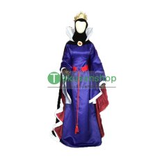 画像1: 女王 白雪姫  ハロウィン お姫様  プリンセス ドレス  風 コスプレ衣装 コスチューム オーダーメイド (1)