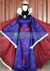 画像2: 女王 白雪姫  ハロウィン お姫様  プリンセス ドレス  風 コスプレ衣装 コスチューム オーダーメイド (2)