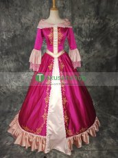 画像3: 美女と野獣 ベル  プリンセス ドレス  ハロウィン お姫様 風 コスチューム コスプレ衣装 オーダーメイド (3)