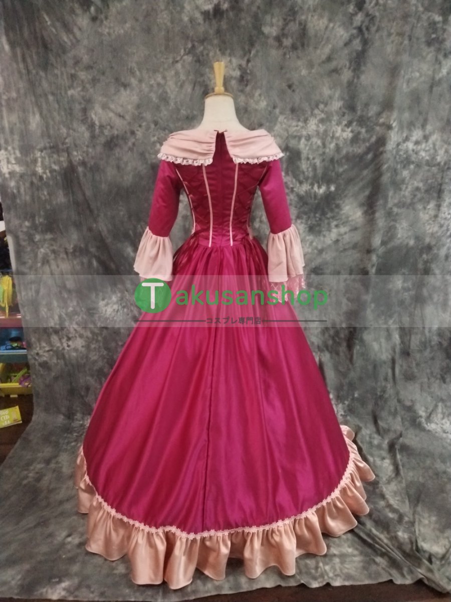 画像5: 美女と野獣 ベル  プリンセス ドレス  ハロウィン お姫様 風 コスチューム コスプレ衣装 オーダーメイド (5)