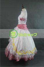 画像2: スーパーマリオ ピーチ姫 コスプレ衣装 (2)