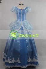 画像1: ディズニープリンセス　シンデレラ コスプレ　コスプレ衣装 (1)