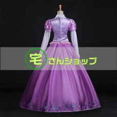 画像3: ディズニー　Tangled 塔の上のラプンツェル ラプンツェル Rapunzel  コスプレ衣装 (3)