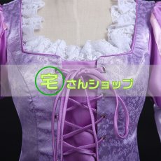 画像4: ディズニー　Tangled 塔の上のラプンツェル ラプンツェル Rapunzel  コスプレ衣装 (4)