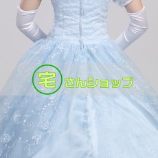 画像4: ディズニープリンセス　シンデレラ コスプレ衣装 (4)