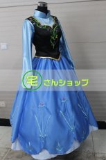 画像4: ディズニー FROZEN アナと雪の女王 アナ Anna 風 コスチューム コスプレ衣装 オーダーメイド無料 (4)