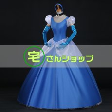 画像2: ディズニー シンデレラ Cinderella コスプレ衣装 (2)