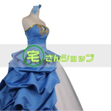 画像5: 【女性Sサイズ】FATE/ZERO風　TYPE-MOON 10周年　セイバー　ネロ 青いドレス　手袋付き　コスプレ衣装 (5)