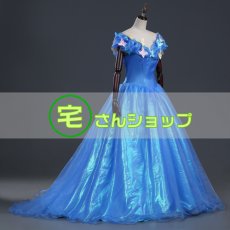 画像2: ディズニー 映画  シンデレラ Cinderella コスプレ衣装 (2)