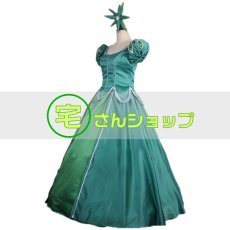 画像3: ディズニー リトル マーメイド  人魚姫 アリエル ドレス プリンセス  コスプレ衣装 オーダーサイズ可能　クリスマス、ハロウィン　イベント仮装 　コスチューム (3)