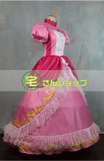 画像2: スーパーマリオ  ピーチ姫  ドレス 風 コスチューム コスプレ衣装  オーダーメイド無料  (2)