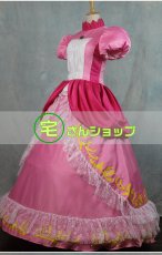 画像3: スーパーマリオ  ピーチ姫  ドレス 風 コスチューム コスプレ衣装  オーダーメイド無料  (3)