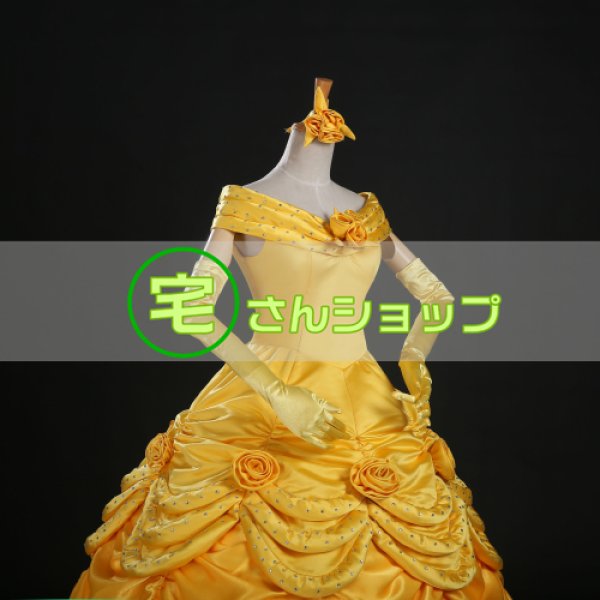 ディズニー 美女と野獣 (アニメ映画) ベル コスプレ衣装 コスチューム
