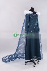 画像2: アナと雪の女王/家族の思い出 エルサ Elsa ハロウィン お姫様 コスプレ衣装 コスチューム (2)