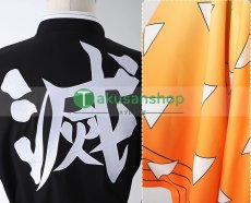 画像5: 鬼滅の刃 我妻善逸 風  コスチューム コスプレ衣装 (5)