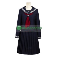 画像1: サイレントヒルf   SILENT HILL f  深水雛子  風 コスチューム コスプレ衣装 (1)