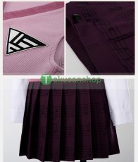 画像5: ニューダンガンロンパV3 みんなのコロシアイ新学期 赤松楓 制服 コスプレ衣装 コスチューム (5)