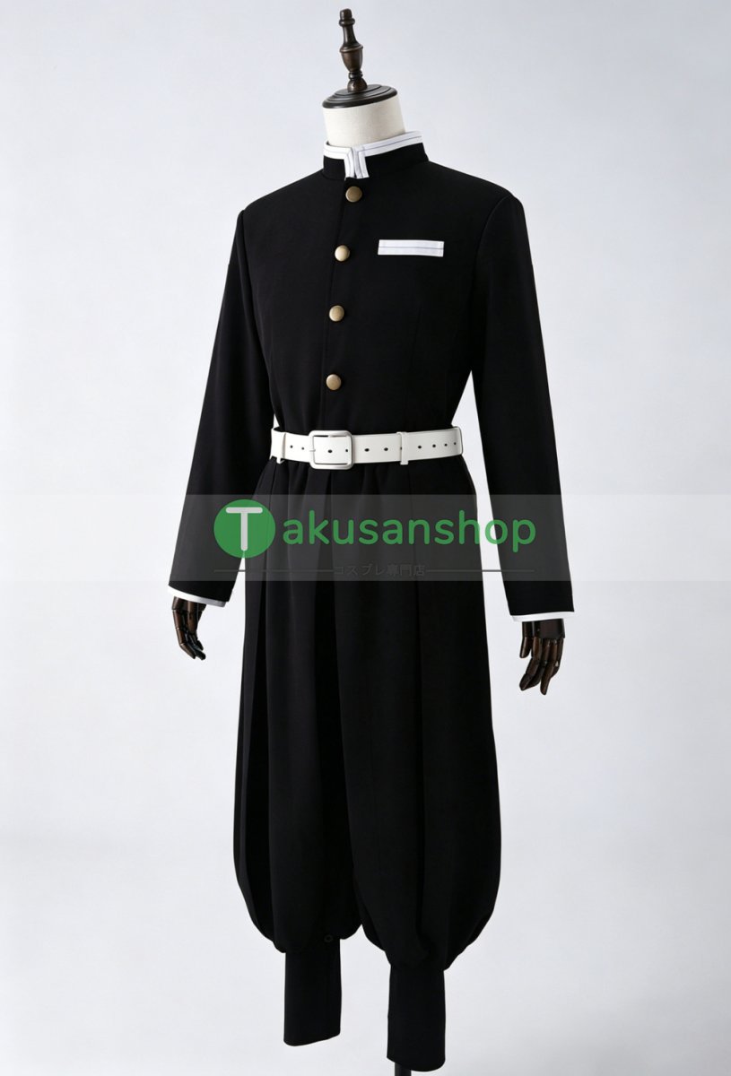 画像4: 鬼滅の刃 鬼殺隊　隊服　制服  冨岡義勇  竈門炭治郎 我妻善逸 伊黒小芭内  煉獄杏寿郎 豪華刺繍Ver  コスチューム コスプレ衣装 (4)