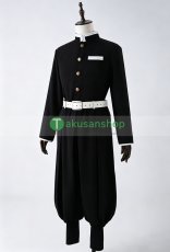 画像4: 鬼滅の刃 鬼殺隊　隊服　制服  冨岡義勇  竈門炭治郎 我妻善逸 伊黒小芭内  煉獄杏寿郎 豪華刺繍Ver  コスチューム コスプレ衣装 (4)