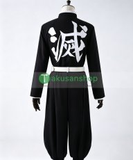 画像5: 鬼滅の刃 鬼殺隊　隊服　制服  冨岡義勇  竈門炭治郎 我妻善逸 伊黒小芭内  煉獄杏寿郎 豪華刺繍Ver  コスチューム コスプレ衣装 (5)