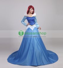 画像2: 眠れる森の美女 オーロラ姫 眠り姫 プリンセス ドレス  風 コスチューム コスプレ衣装 オーダーメイド (2)