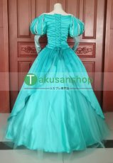 画像4: リトル・マーメイド 人魚姫 アリエル プリンセス ドレス 風 コスチューム コスプレ衣装 オーダーメイド (4)