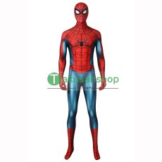 画像1: スパイダーマン Spider-Man ピーター・パーカー 風 全身タイツ コスチューム コスプレ衣装 (1)
