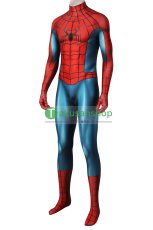 画像4: スパイダーマン Spider-Man ピーター・パーカー 風 全身タイツ コスチューム コスプレ衣装 (4)