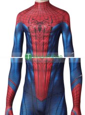 画像11: アメイジング・スパイダーマン ピーター・パーカー 風 全身タイツ コスチューム コスプレ衣装 (11)