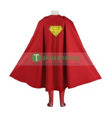 画像3: 子供向 1978映画 Superman スーパーマン クラーク・ケント 全身タイツ 風  コスプレ衣装 コスチューム (3)