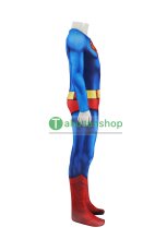 画像6: 子供向 1978映画 Superman スーパーマン クラーク・ケント 全身タイツ 風  コスプレ衣装 コスチューム (6)