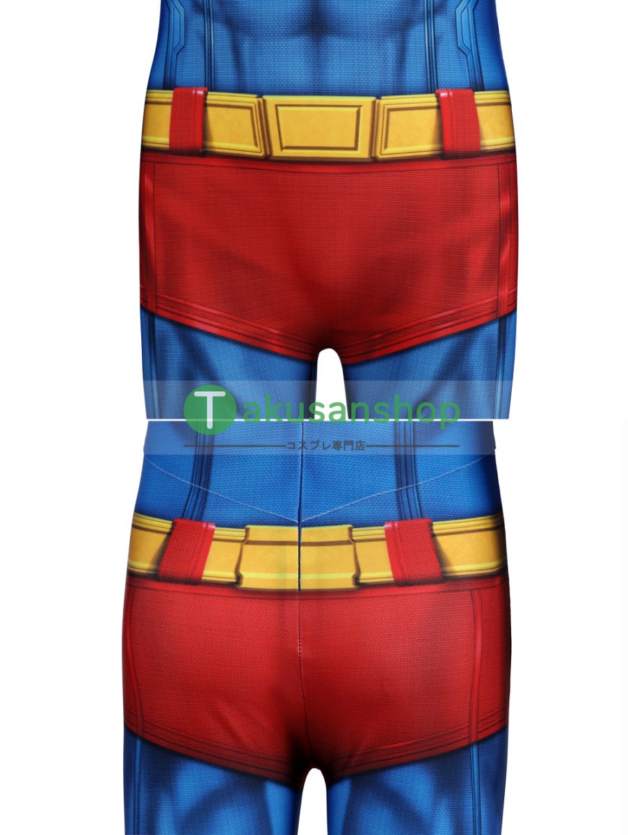 画像14: 子供向  Superman 2025映画 スーパーマン：レガシー クラーク・ケント 風 コスチューム コスプレ衣装 (14)