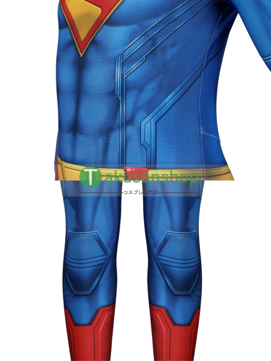 画像16: 子供向  Superman 2025映画 スーパーマン：レガシー クラーク・ケント 風 コスチューム コスプレ衣装 (16)