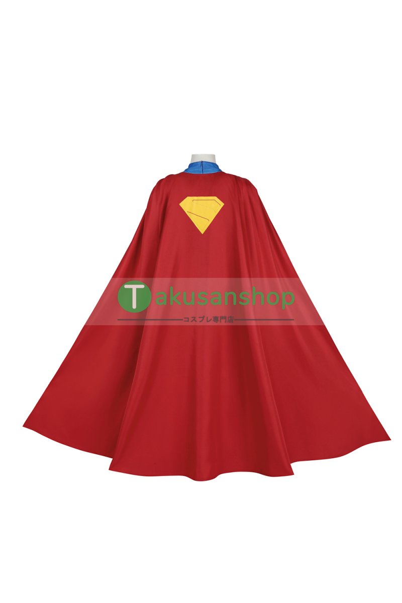 画像4: 子供向  Superman 2025映画 スーパーマン：レガシー クラーク・ケント 風 コスチューム コスプレ衣装 (4)